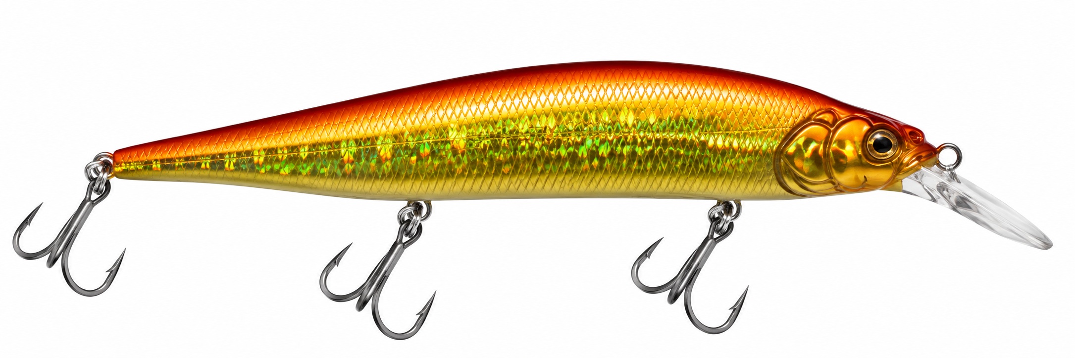 Megabass X-80 Magnum +1, cor GG Akakin