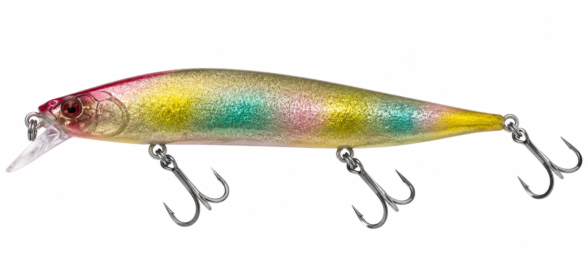 Megabass X-80 Magnum, cor GLX Rainbow