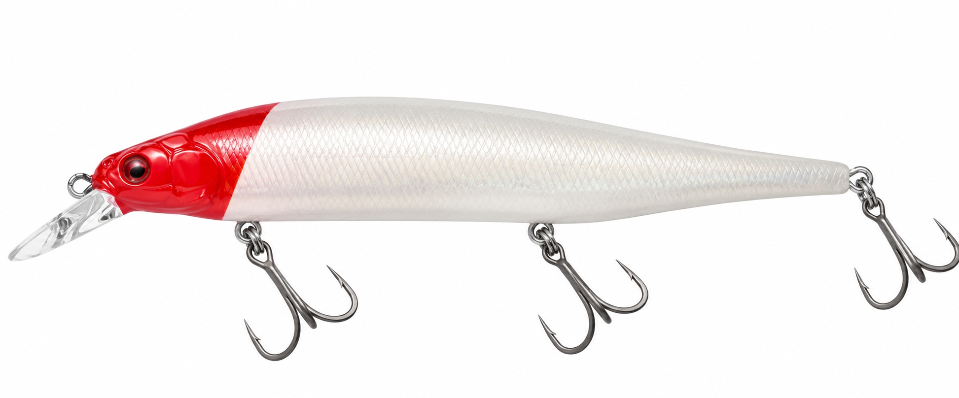 Megabass X-80 Magnum SR, cor GP Red Head