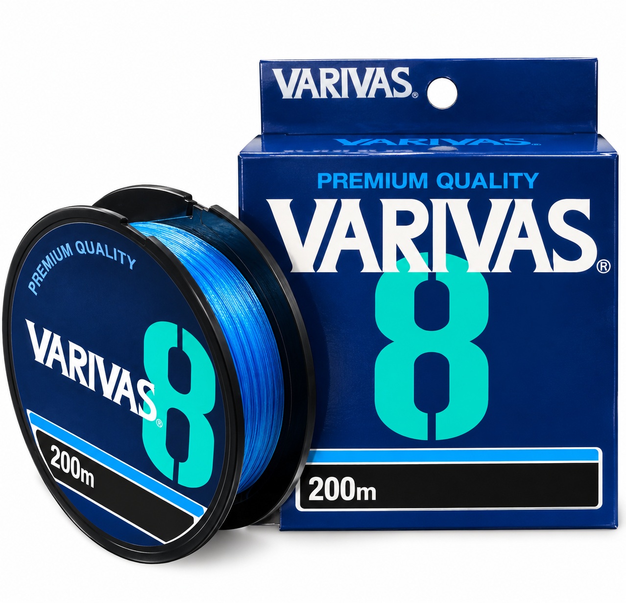 Varivas 8 Ocean Blue 200m, opção 20lb