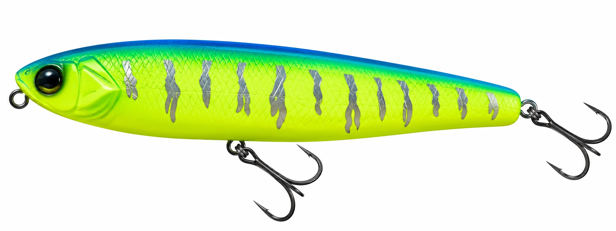 Jackall Bonnie Silent 107, cor Blueback Tiger