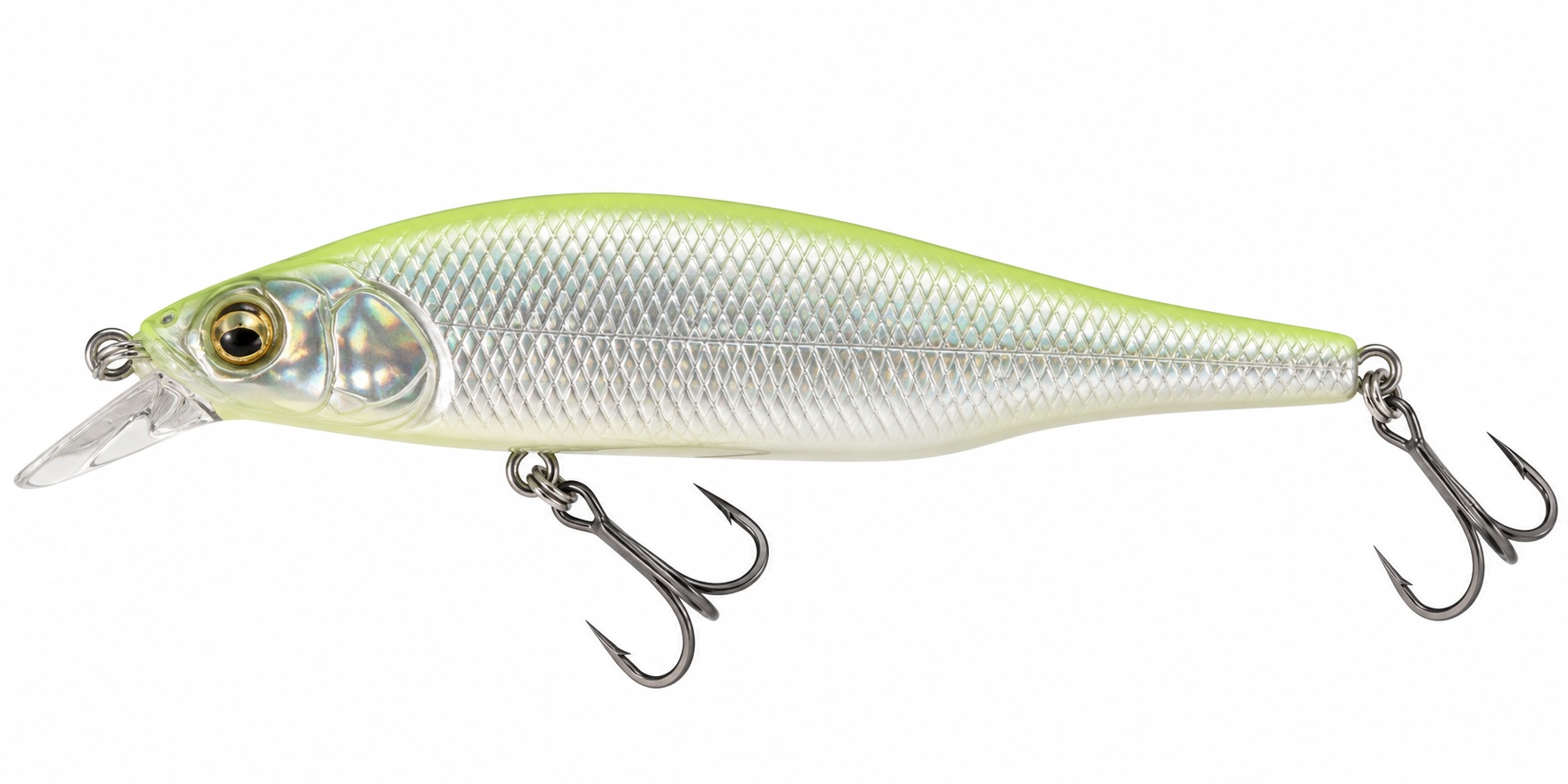 Megabass X-80 SW, cor PM See Trough Lemon
