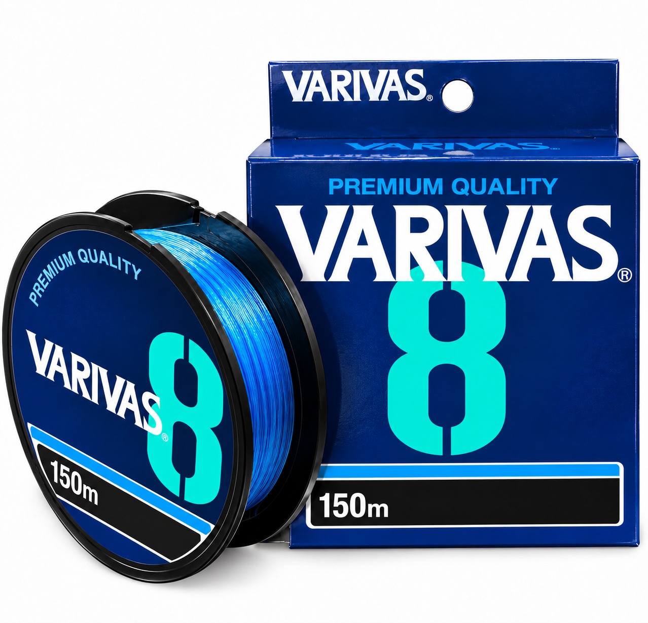 Varivas 8 Ocean Blue 150m, opção 23lb