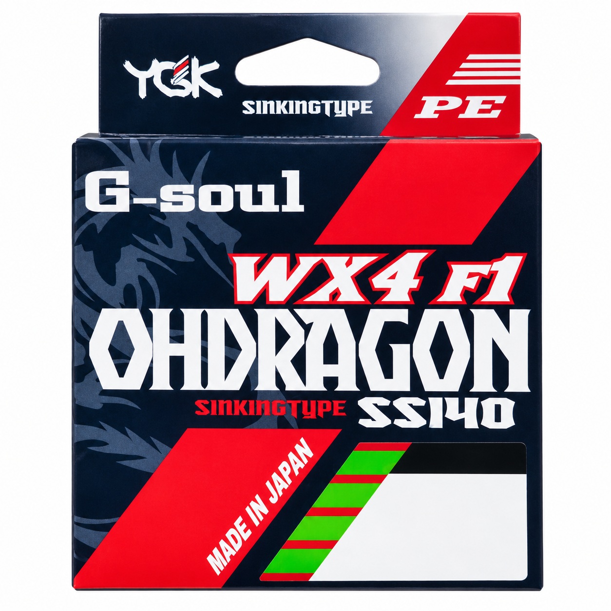 YGK WX4 F1 OHDRAGON, opção 28lb