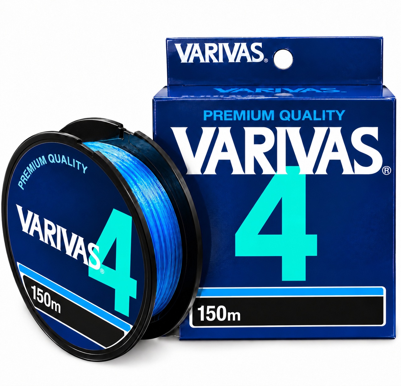 Varivas 4 Water Blue 150m, opção 21lb